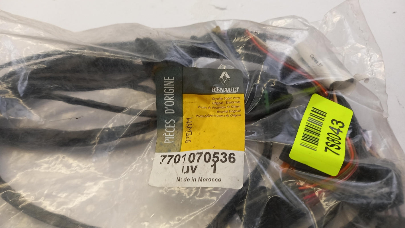 Original RENAULT Trafic II Hecktür Kabelbaum 7701070536