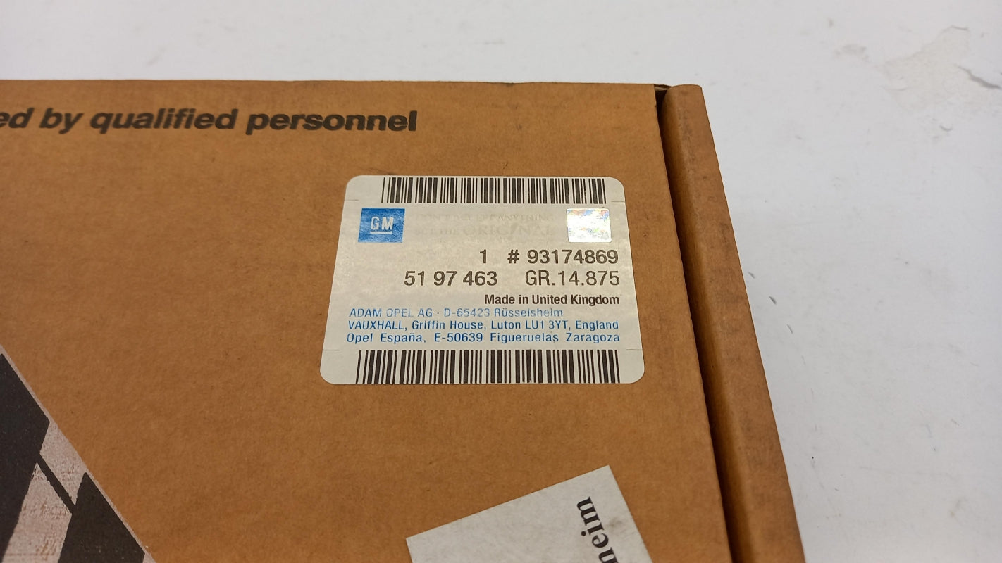 Original OE OPEL Sicherheitsgurt Gurtstraffer 93174869