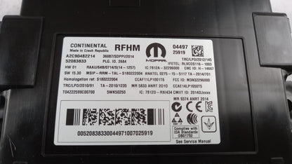 Original MOPAR für JEEP Renegade Steuergerät 52083833