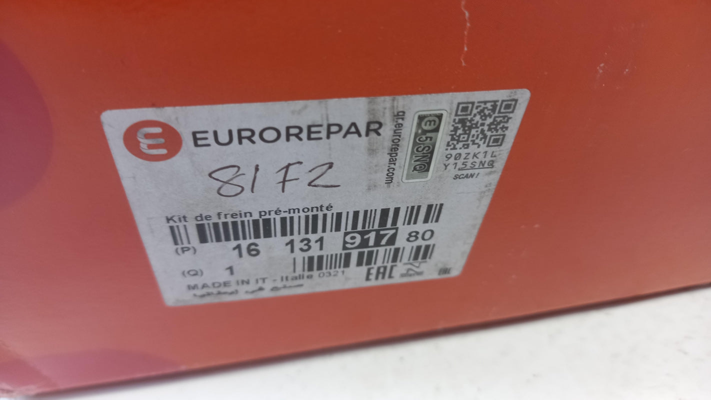 Original PEUGEOT Expert II CITROEN Jumpy II Bremsbackensatz 1613191780