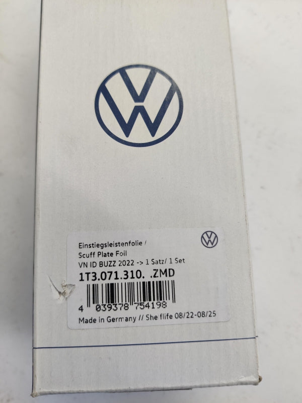 Original VW ID. Buzz 2022> Schutzfolien für die Einstiegsleisten 1T3071310ZMD