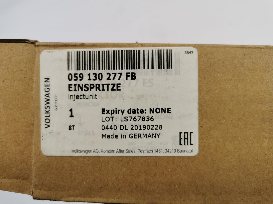 Original AUDI A4 16- A7 19- Q5 17- Einspritzdüse Injektor 3.0 TDI 059130277FB