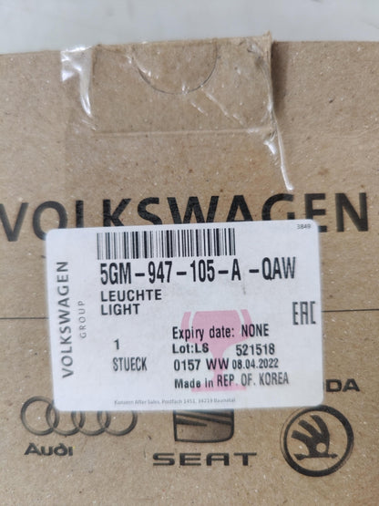 Original VW Golf 7 Tiguan Allspace Innenleuchte 5GM947105AQAW