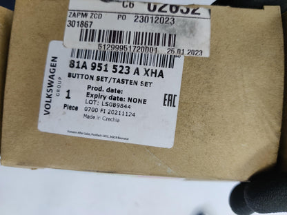 Original AUDI A3 Q2 RS3 Sportback Lenkradschalter 81A951523AXHA