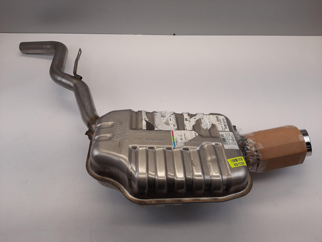 Original AUDI A4 2007-2009 Exhaust System Muffler Rear 8H0253609CS 