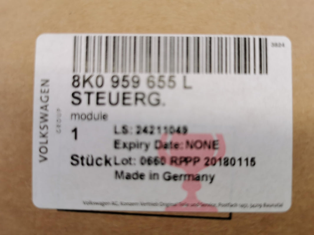 Original OE Volkswagen Airbag Steuergerät 8K0959655L