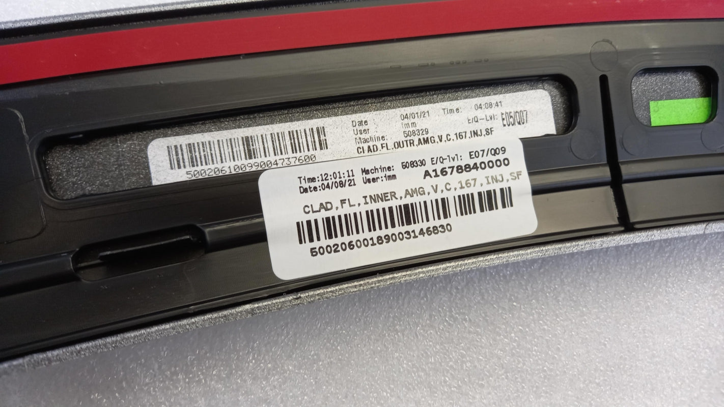 Original MERCEDES-BENZ GLE AMG Kotflügel Zierleiste vorne links A16788097049775