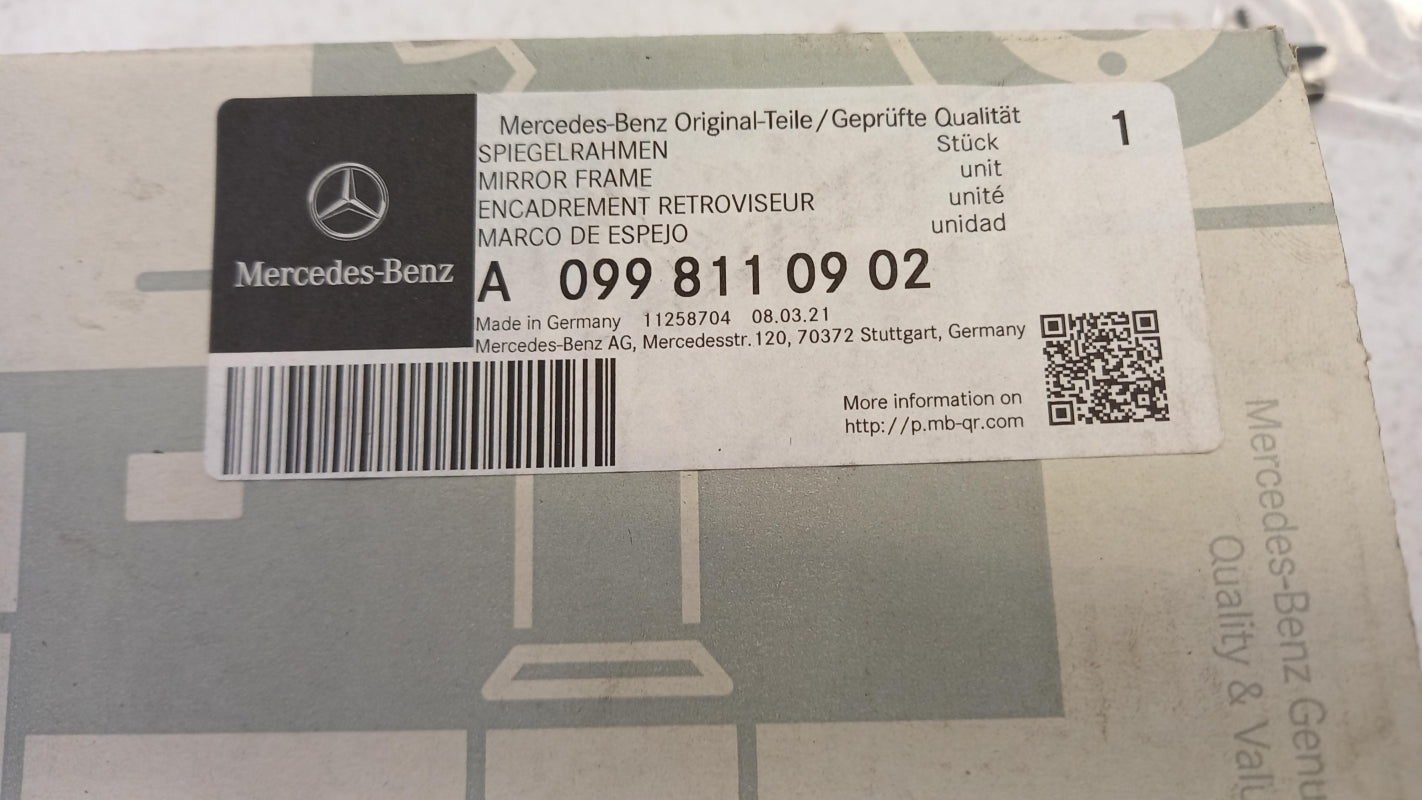 Original OE MERCEDES-BENZ Außenspiegel Rahmen A0998110902