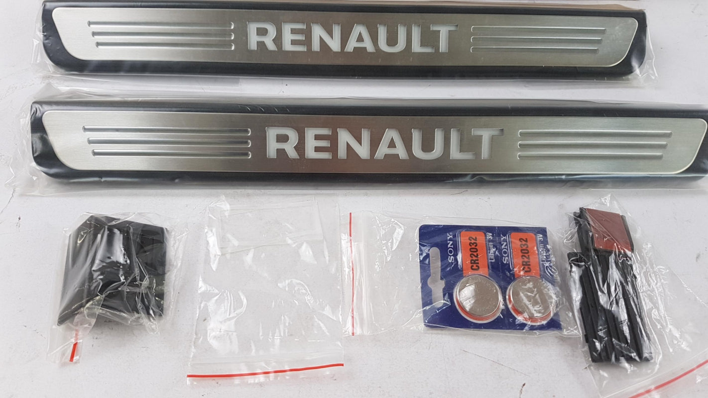 Original RENAULT Scénic IV Einstiegsleisten Satz Vorne Iluminiert 8201586087
