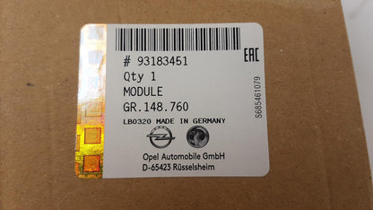 Original OPEL Zafira-B 2005-2015 CIM Modul Kombischalter (433MHz) 93183451