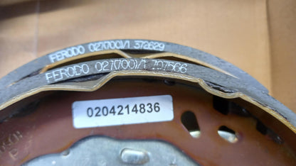 Original CITROEN C3 II (2009-2016) Bremsbackensatz Hinten 4241P1