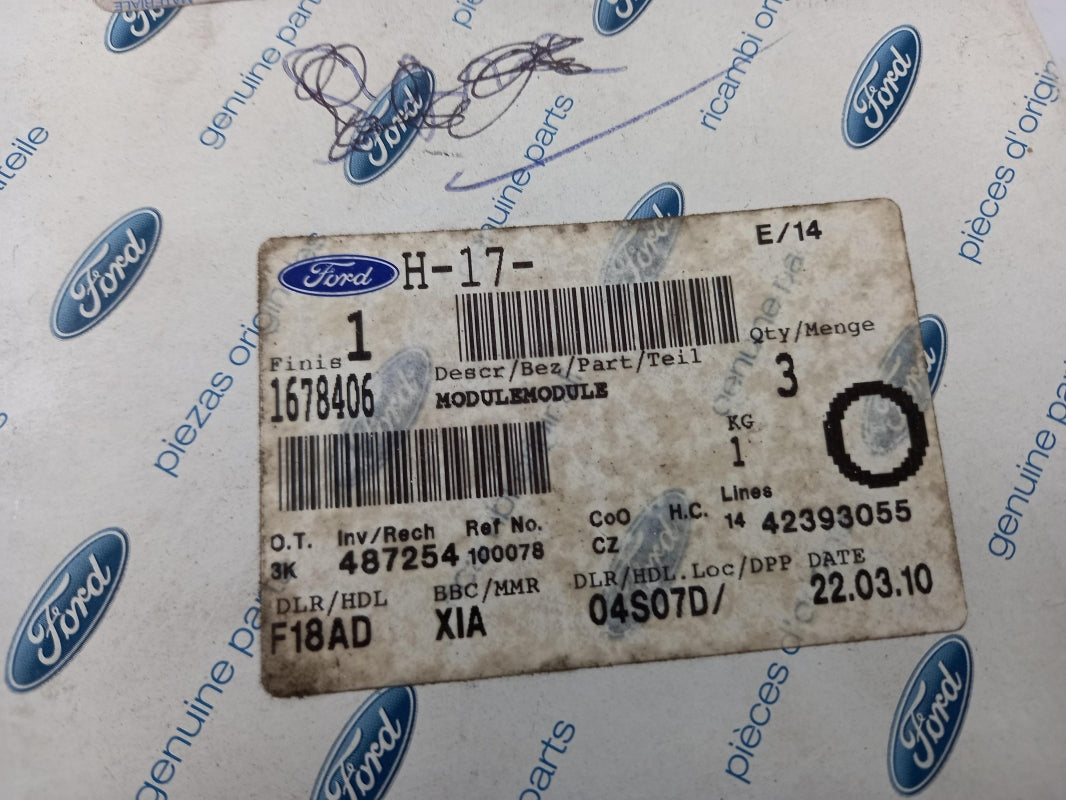 Original FORD Fiesta '01-'08 Fusion '01-'12 Modul, Zentralverriegelung 1678406