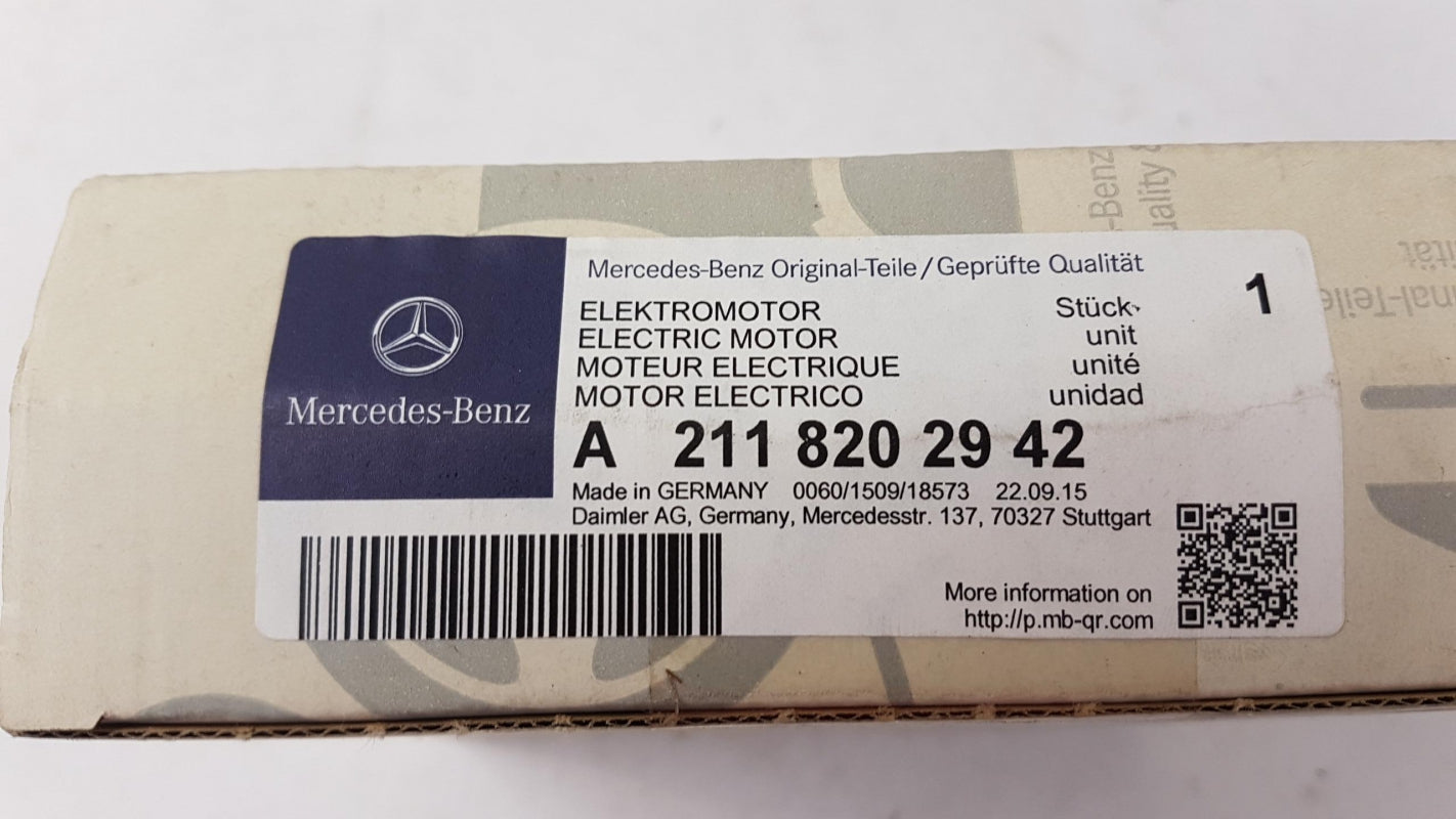 Original OE MERCEDES-BENZ Fensterhebermotor A2118202942