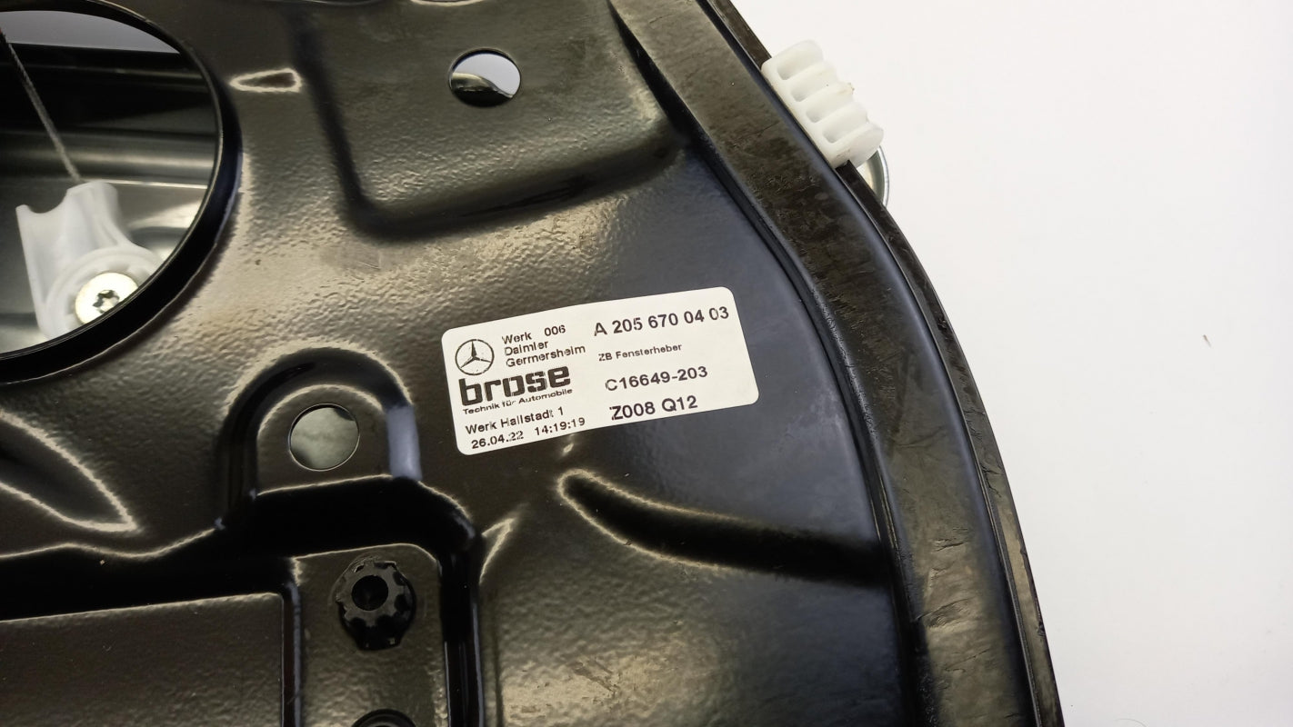 Original MERCEDES-BENZ E coupe C238 Fensterheber rechts hinten A2056700403