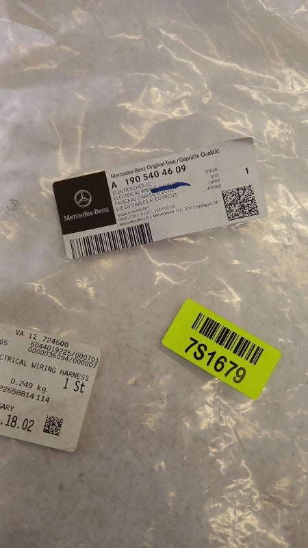 Original MERCEDES-BENZ Kabelbaum Drehzahlsensor rechts  A1905404609