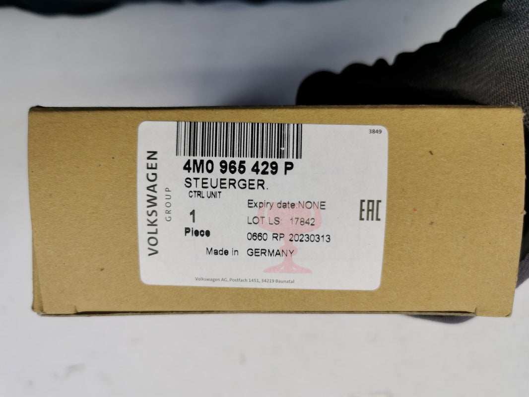 Original AUDI A6 A7 A8 e-tron GT Q5 Q7 Q8 VW Touareg Steuergerät 4M0965429P