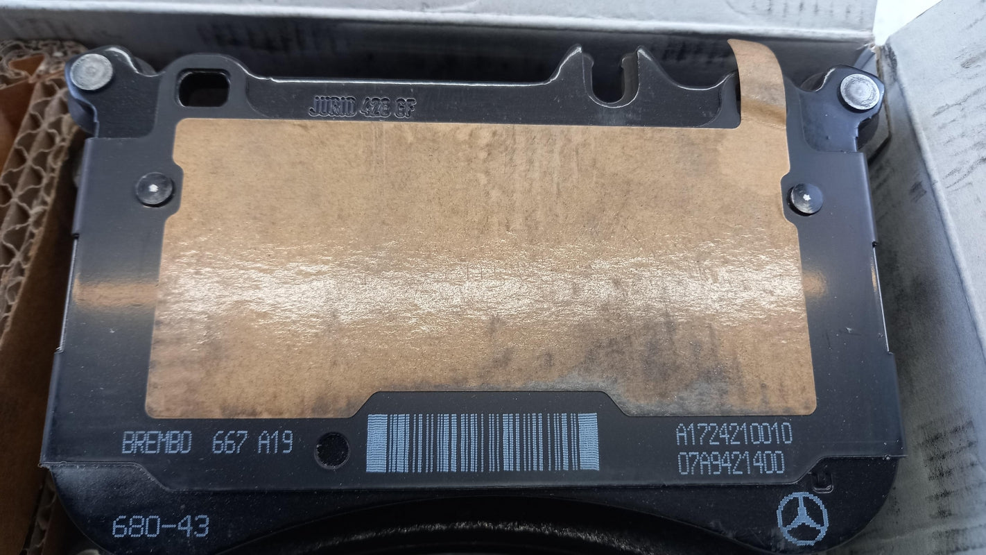 Original MERCEDES-BENZ SLK/SLS W172 (2016-2020) Bremsbeläge Vorne A0074208420