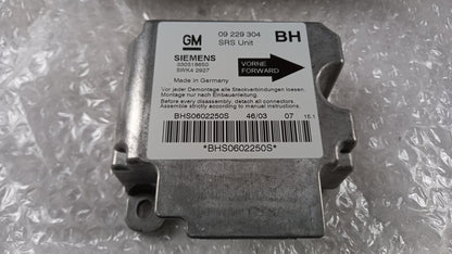 Original OE OPEL Airbag Steuergerät 9195636