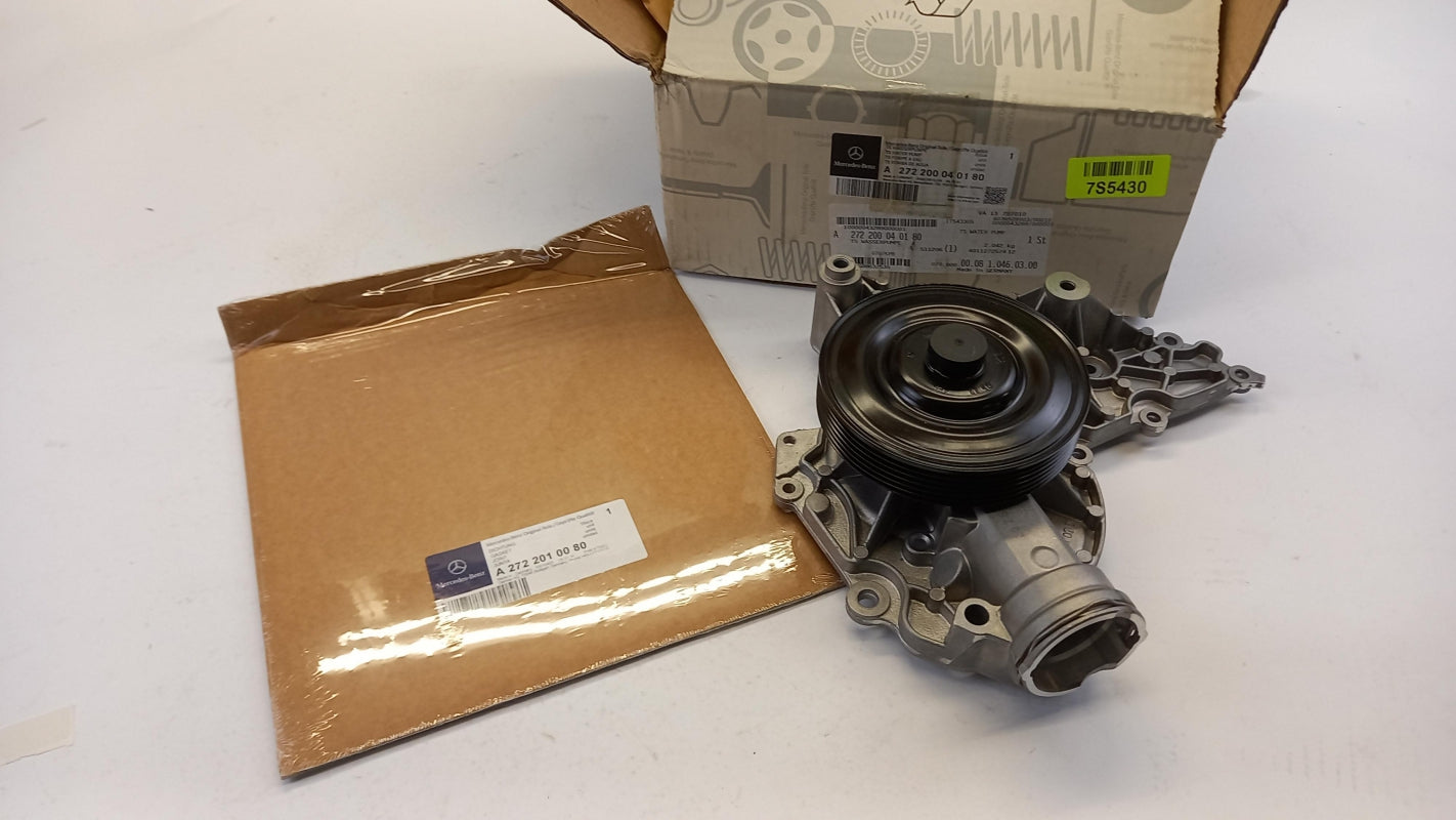 Original MERCEDES-BENZ ML SLK C CLK GLK E S SL-klasse Wasserpumpe A272200040180