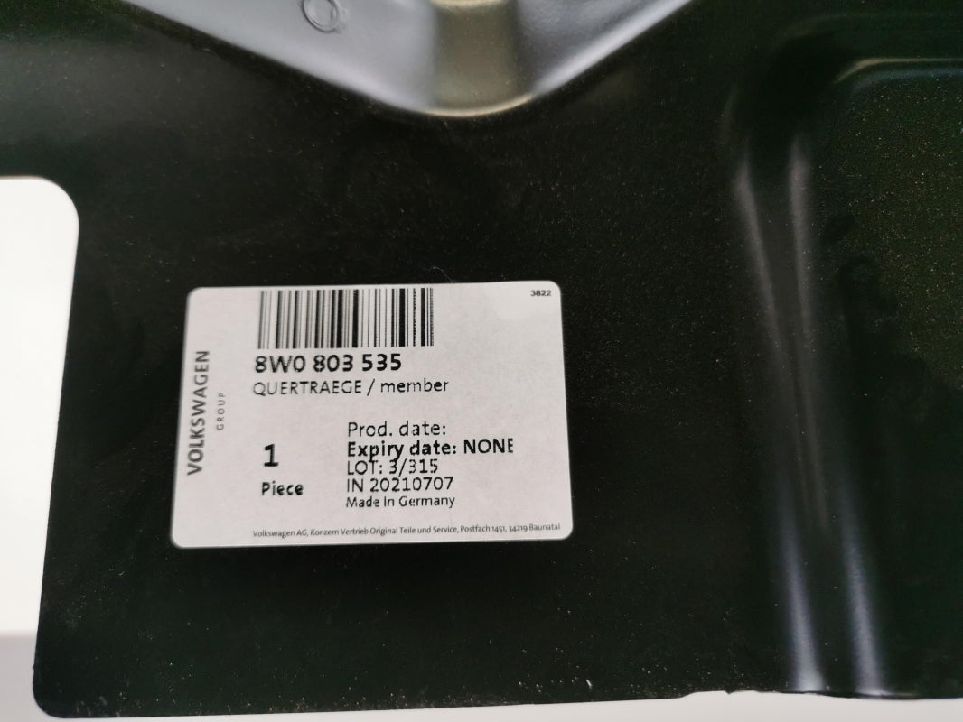 Original AUDI A4 S4 2.0 3.0 TDI Querträger 8W0803535