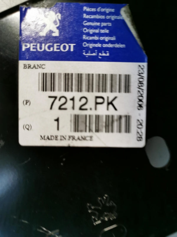 Original OE Peugeot Längsholm 7212PK