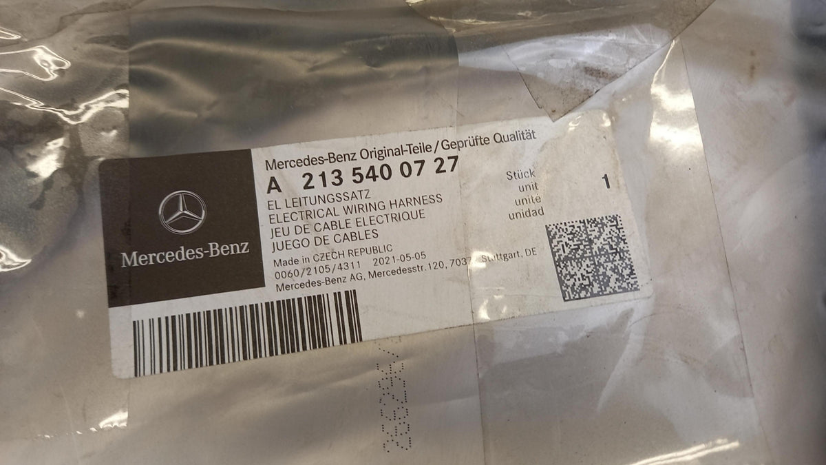 Original MERCEDES-BENZ GLC C253 X253 E-klasse W213 X213 Leitungssatz A2135400727