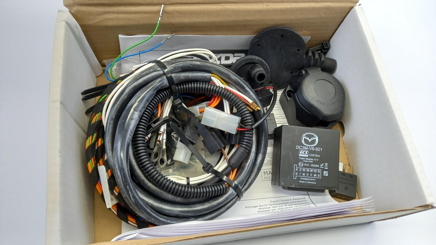 Original MAZDA Anhängerkupplung Elektrosatz 13 poling DC3MV3921