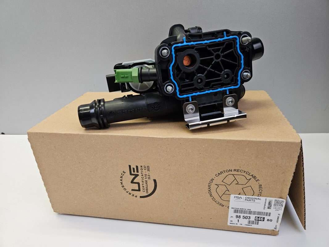 Original PSA Berlingo Partner 308 508 1.6 BlueHDi Thermostatgehäuse 9850364680