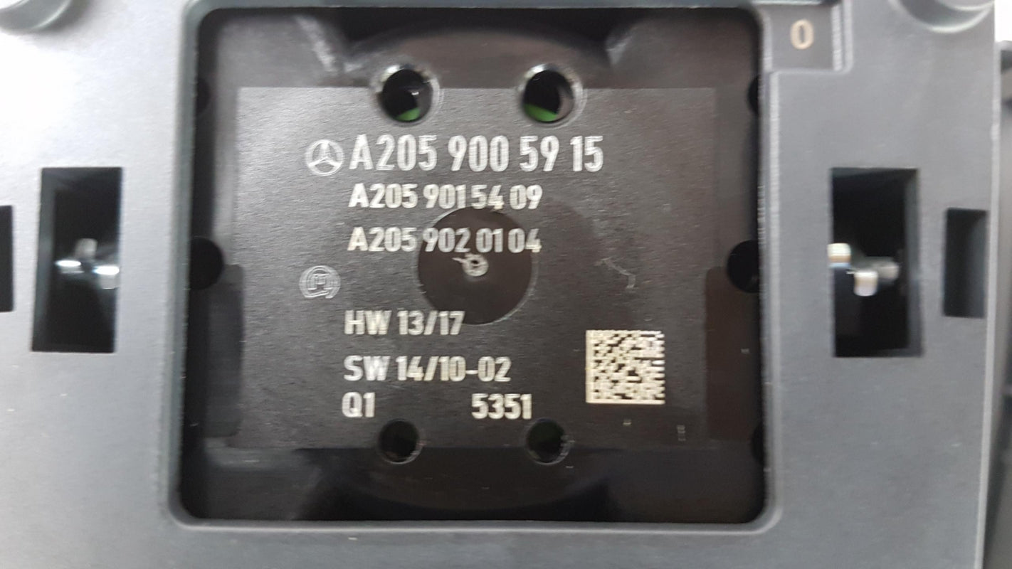 Original MERCEDES-BENZ W205 W253 Navigation Controller Schalter A2059005915