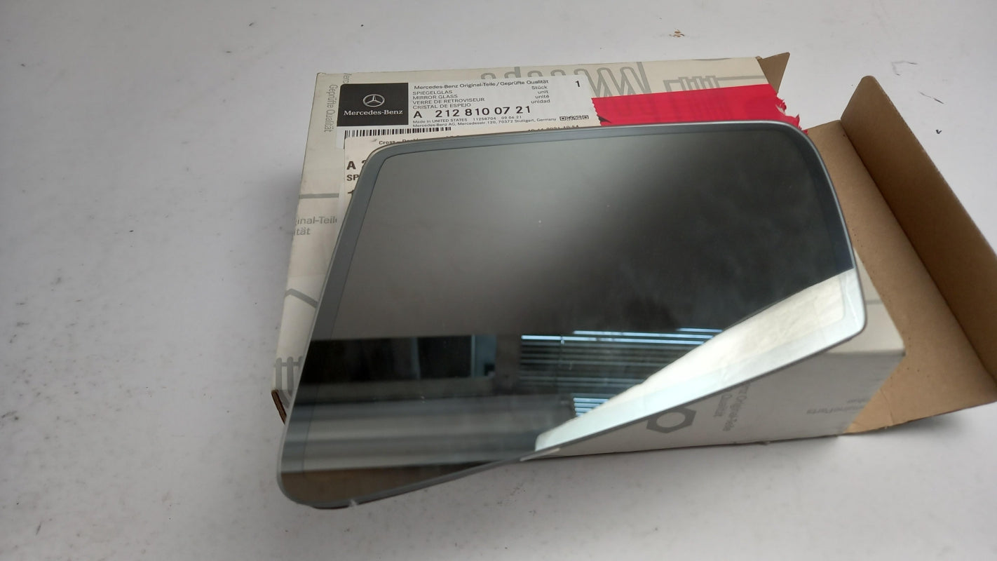 Original MERCEDES-BENZ W221 W212 W204 Außenspiegelglas Linkes A2128100721