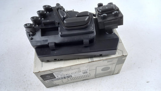Original MERCEDES-BENZ C215 Memory Schalter Sitz Vorne Links A2158210951647C45