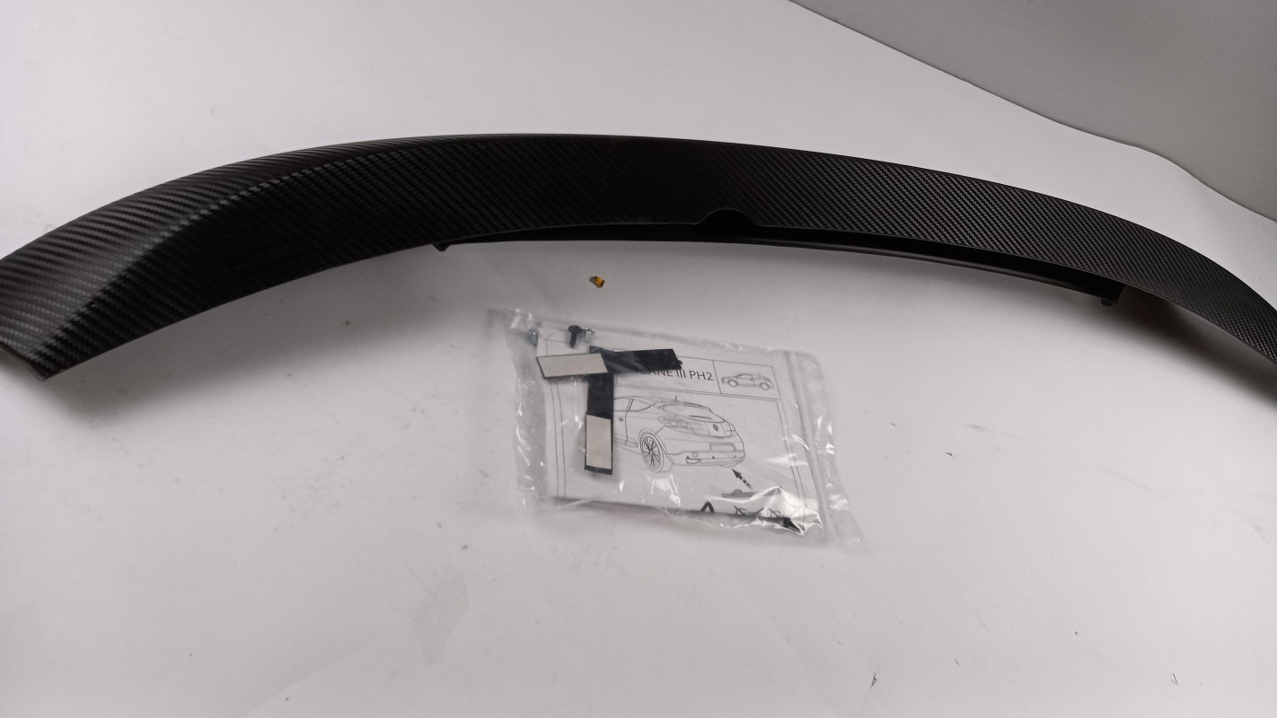 Original RENAULT Megane III Ph2 Heckschürze Carbon 8201276215