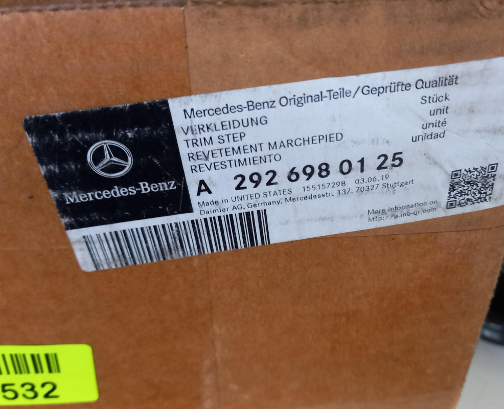 Original MERCEDES-BENZ GLE Coupe c292 2015- Trittbrett A2926980125
