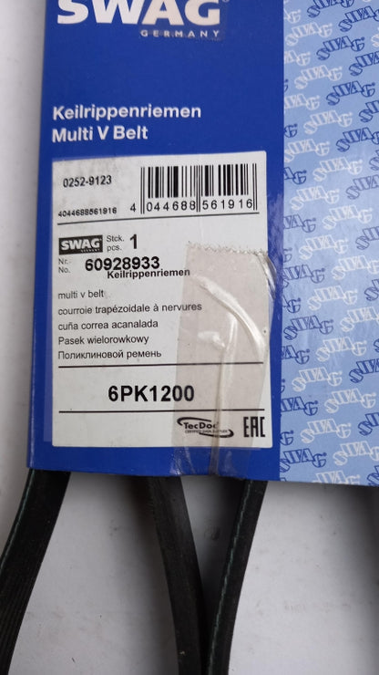 SWAG für BMW HYUNDAI KIA PEUGEOT RENAULT MERCEDES-BENZ Keilrippenriemen 60928933