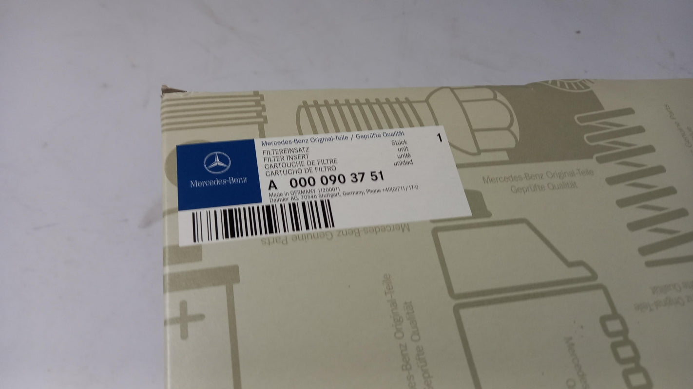 Original MERCEDES-BENZ W906 Filterset Luft Kraftstoff & Ölfilter A0001805409