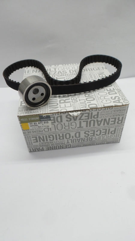 Original RENAULT Clio Kangoo Twingo 1.2L Zahnriemen mit Spannrolle 7701477013