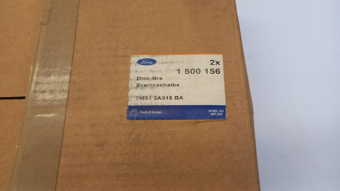 Original OE FORD Focus C-Max Bremsscheibe (1 Stück) Hinteren 1500156