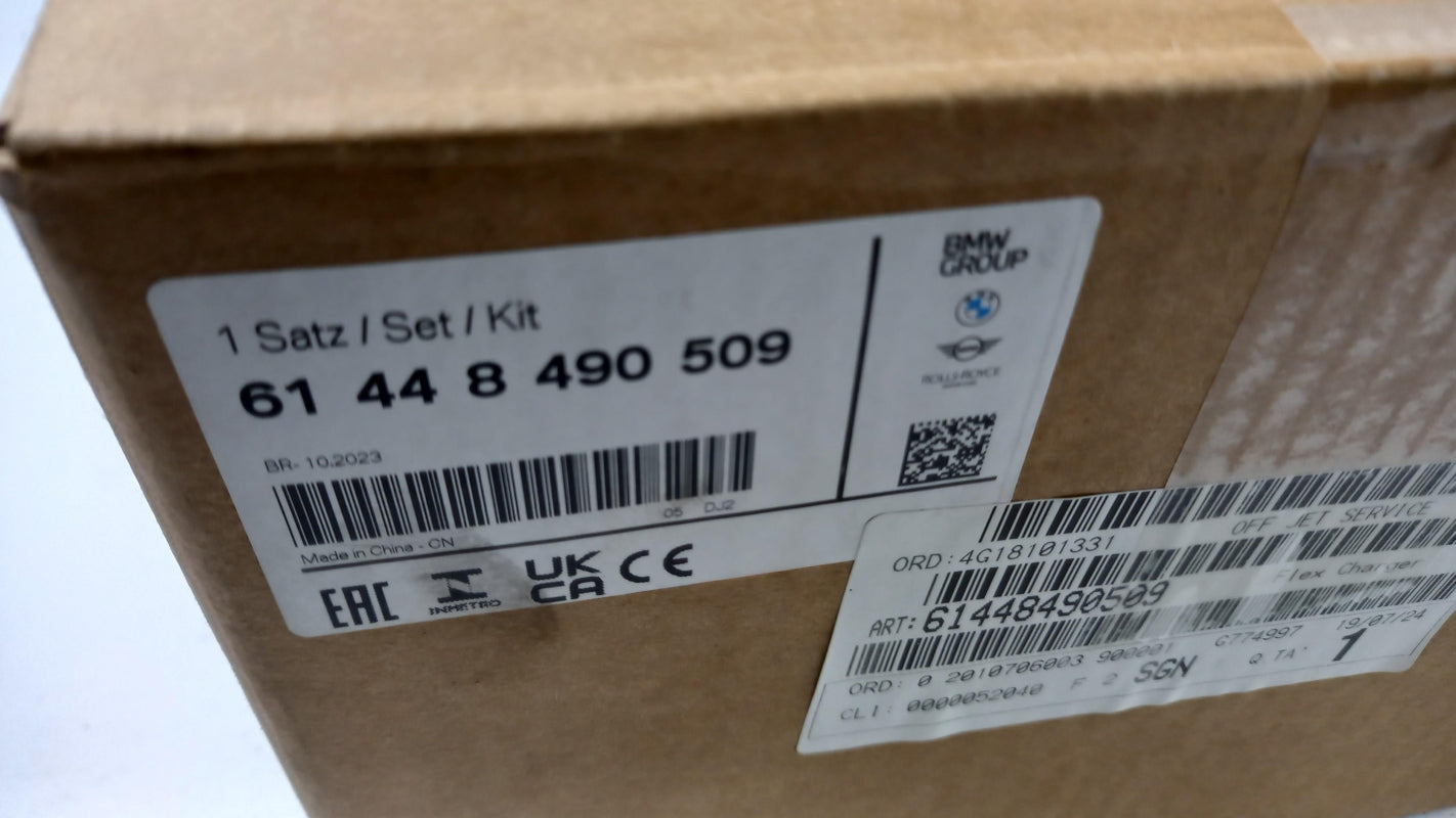 Original BMW Flexibles Ladegerät Funktionsbox nur 2.0 IEC Typ 2 16A 61448490509