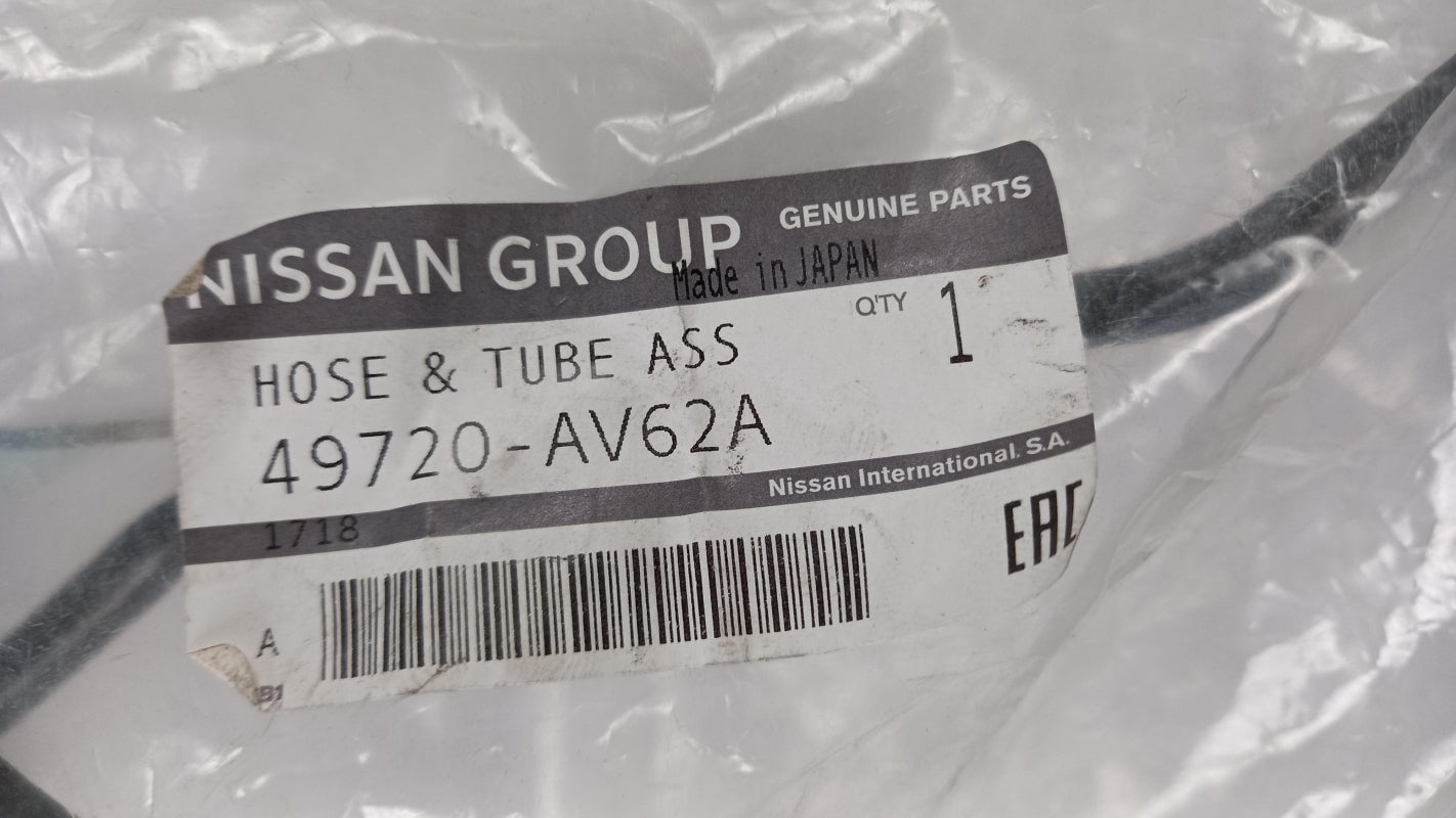 Original NISSAN Primera P12E 2007 Lenkung Hydraulikschlauch 49720AV62A