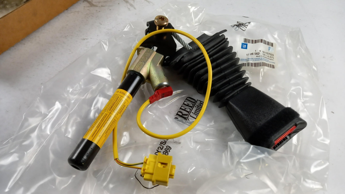 Original OPEL Frontera B 2004 Sicherheitsgurt Gurtstraffer Links 91157033