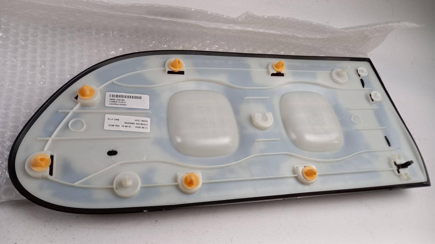 Original CITROEN C3 III Tür Zierleiste hinten links schwarz 98130944XT