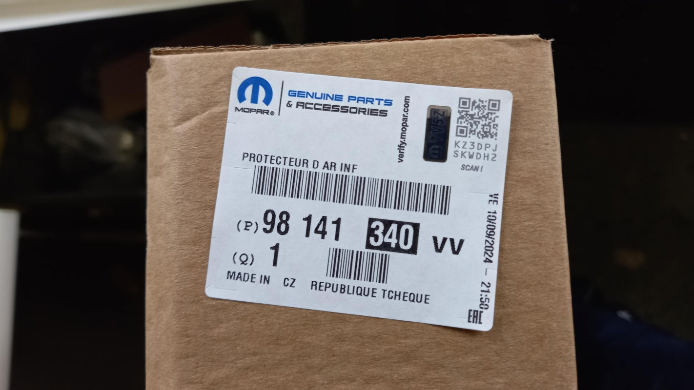 Original PEUGEOT 5008 II Tür Zierleiste hinten rechts 98141340VV