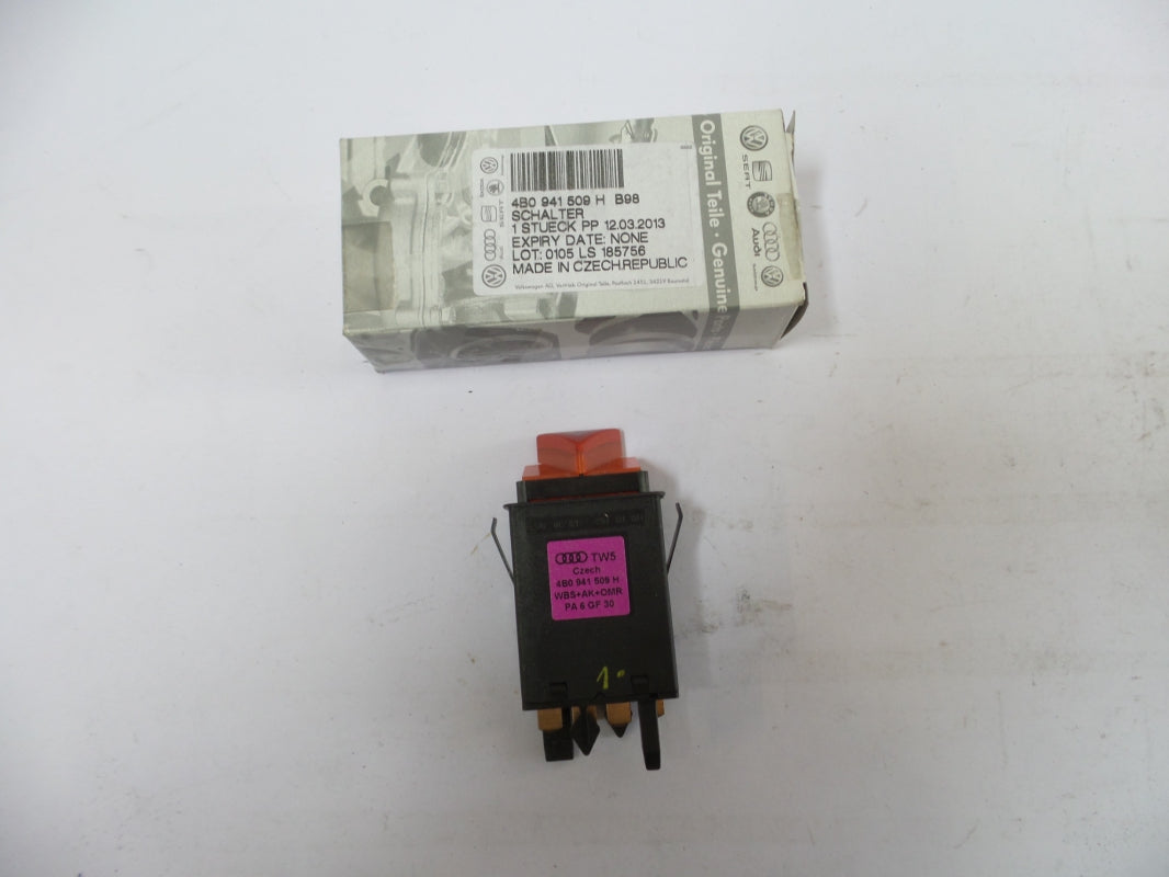 Original OE Volkswagen Warnblinkschalter 4B0941509HB98