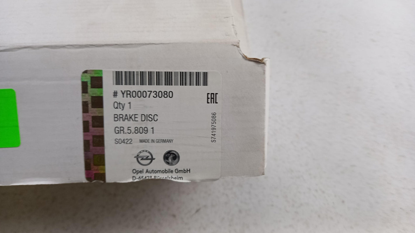 Original OPEL Insignia B (Z18) Bremsscheibe (1 Stück) vorne 16 Zoll YR00073080