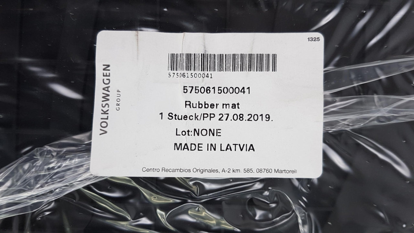 Original OE Volkswagen Fußmattensatz 575061500041