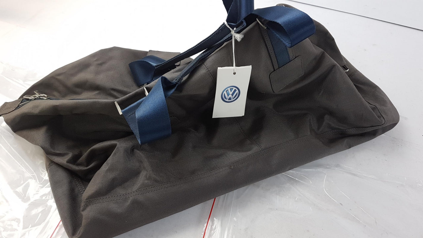 Original Volkswagen Reisetasche Nylon 65L 58x30x38cm silbergrau 5TD087300