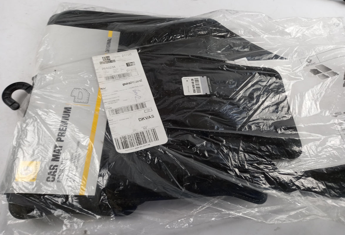 Original RENAULT Megane IV Fußmattensatz 4-teilig Textil anthrazit 8201654203