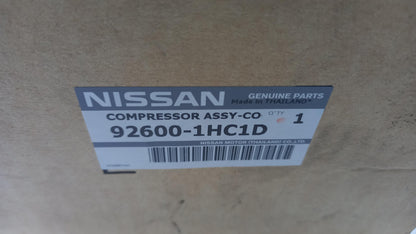 Original NISSAN Micra K13 1.2 Klimakompressor 926001HC1D