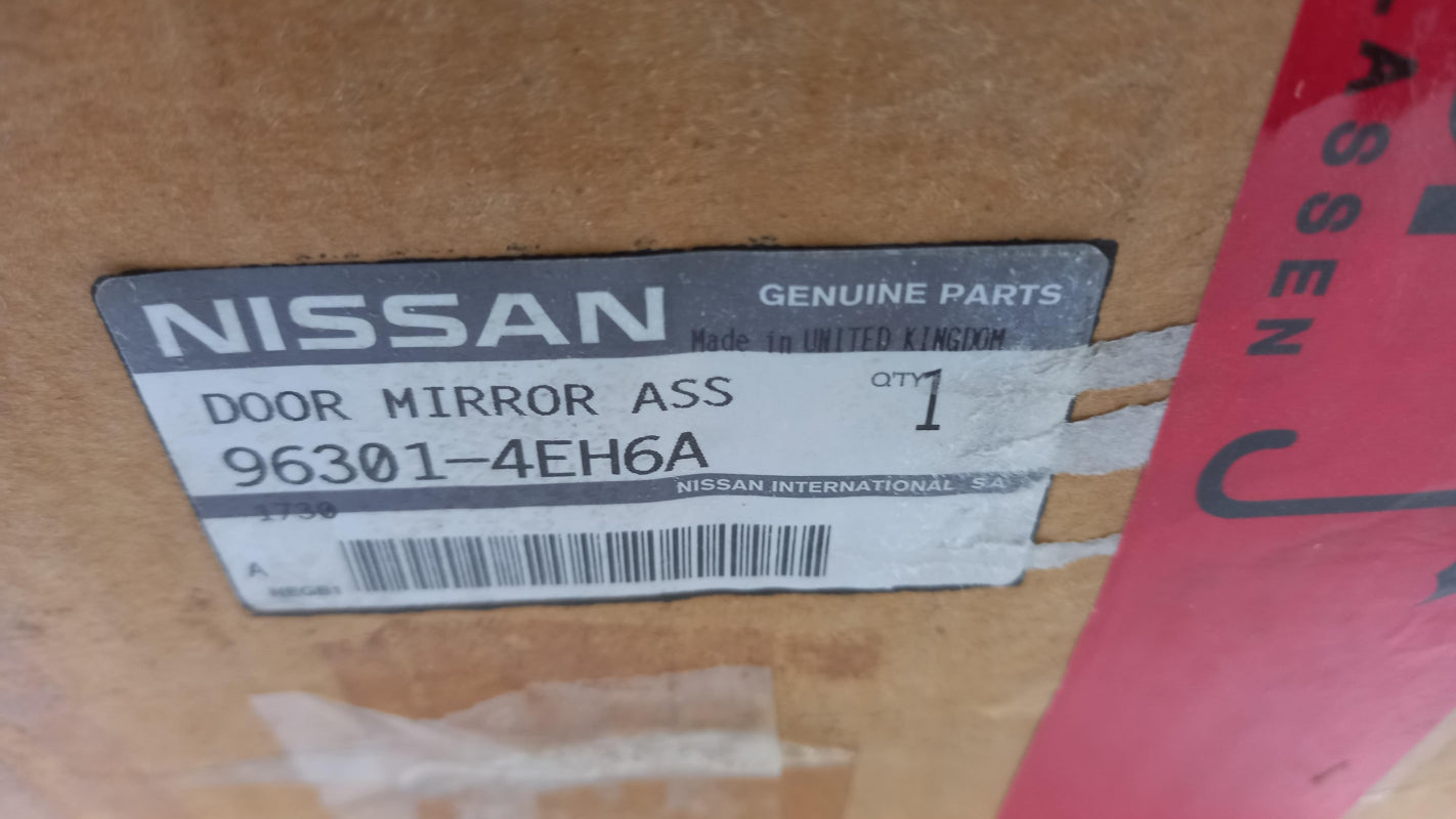 Original NISSAN Qashqai II J11 2013- 1.6 DCI Außenspiegel Rechts 963014EH6A