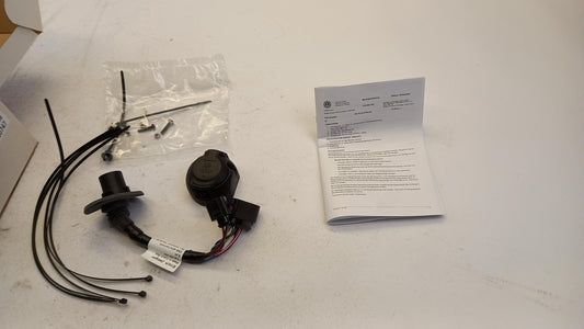 Original VW Transporter T6 Anhängerkupplung Einbausatz 13-pol 7LB055202